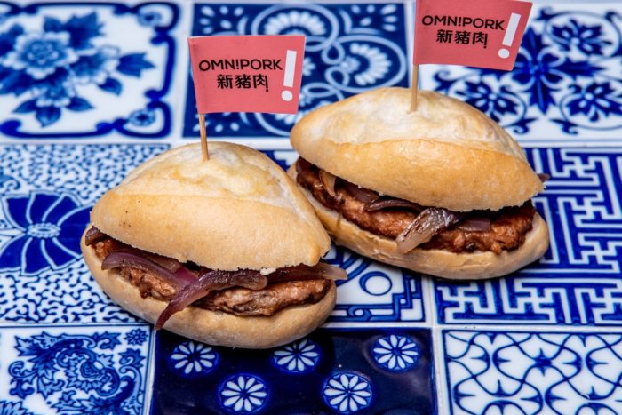 Sands Omnipork pork chop bun